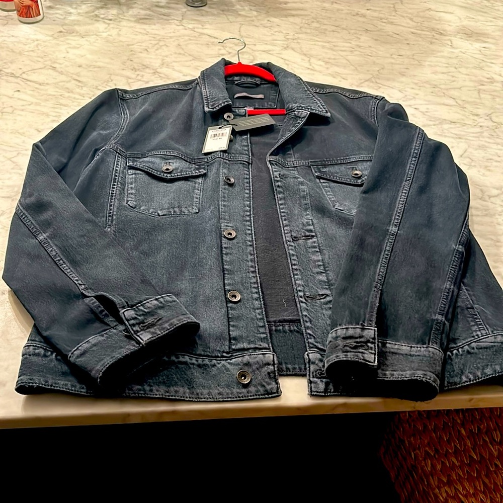 John Varvatos denim jacket NWT